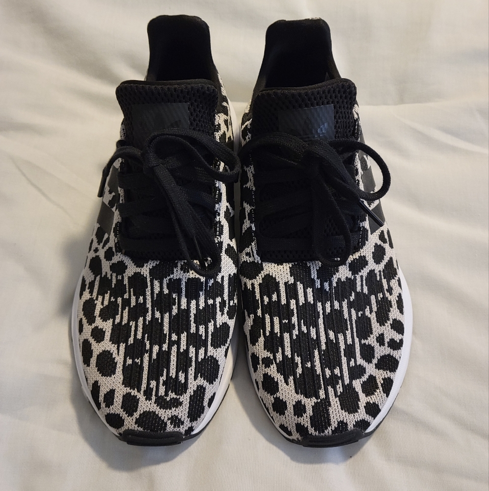 Women's Adidas Leopard print sneakers - size 7.5 reg. width